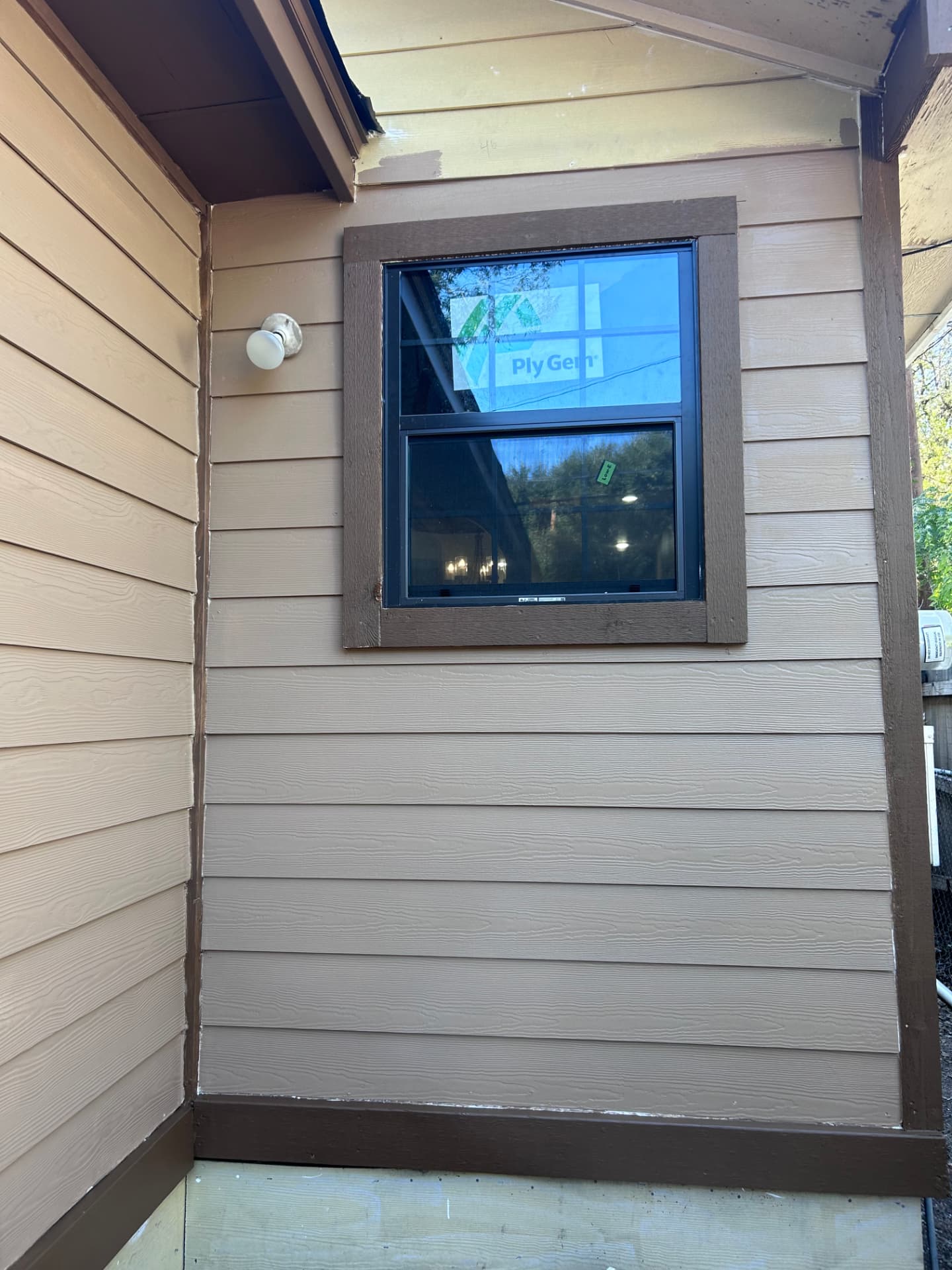 Window Trim & Siding Detail