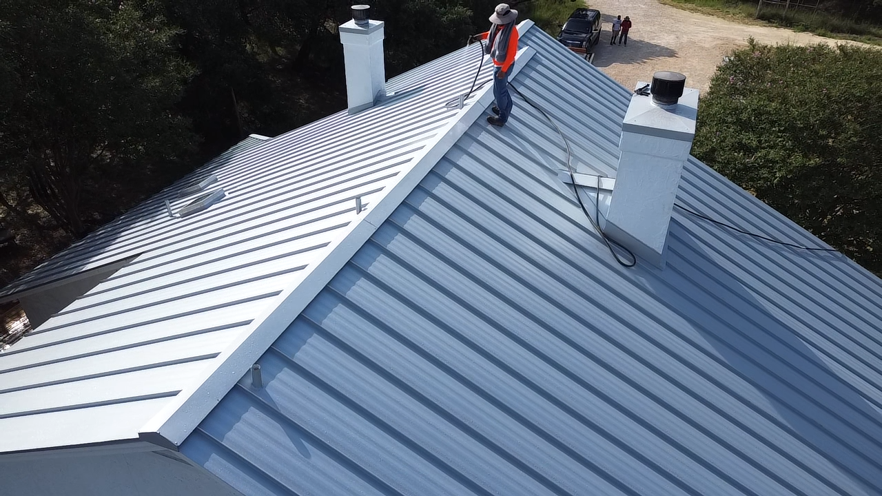 Metal Roofing Detail View