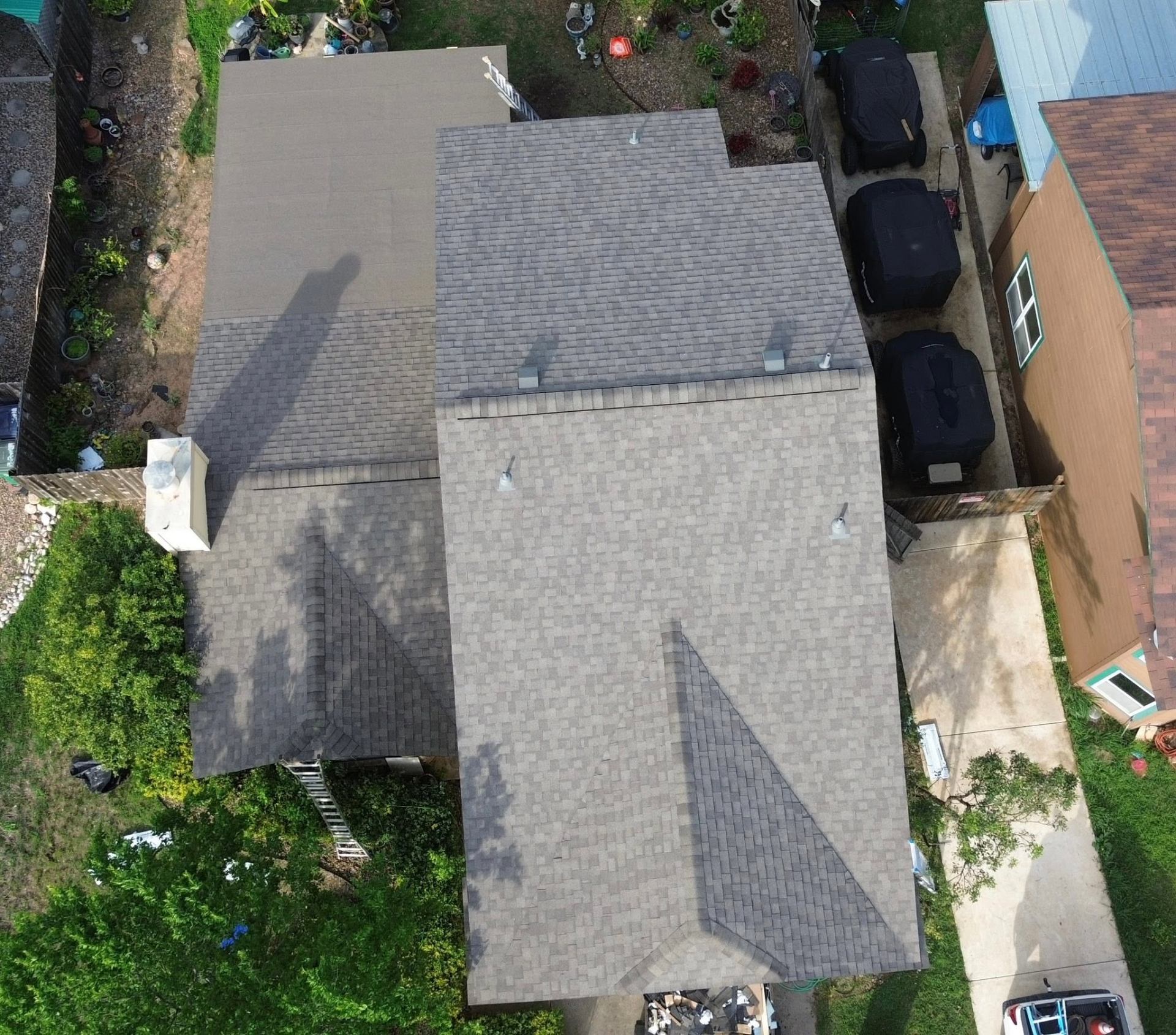 Full Tear-Off & Architectural Shingle Replacement — after roof replacement