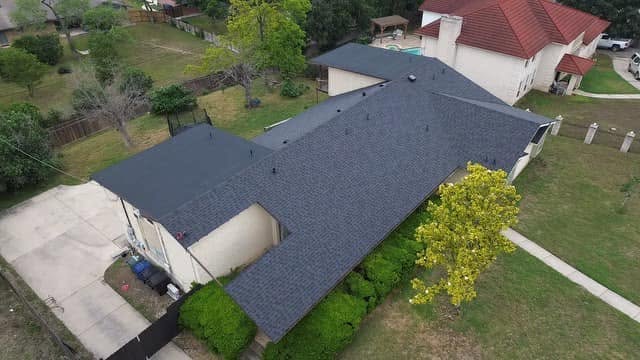 Charcoal Architectural Shingle Roof