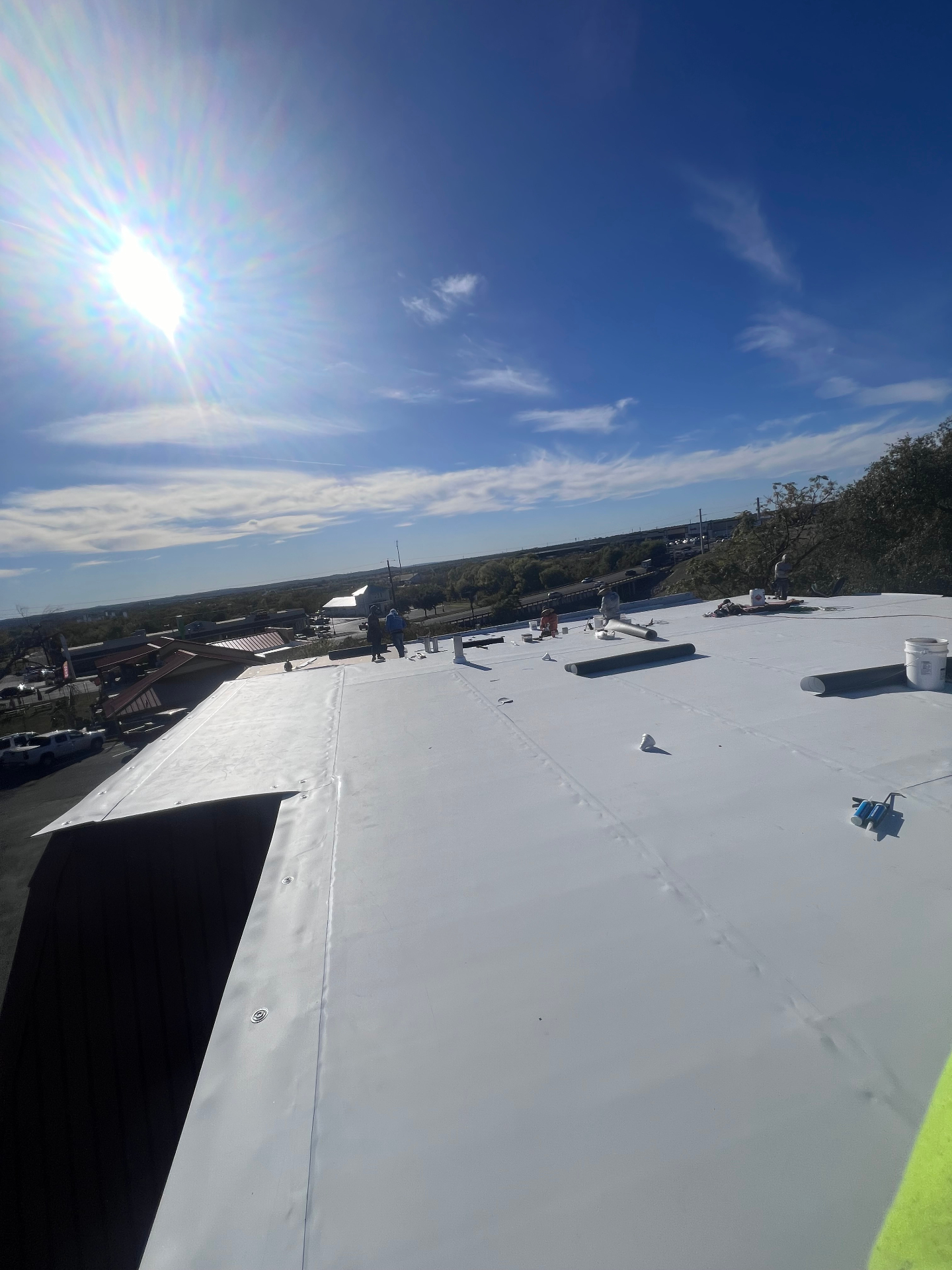 TPO Field Installation