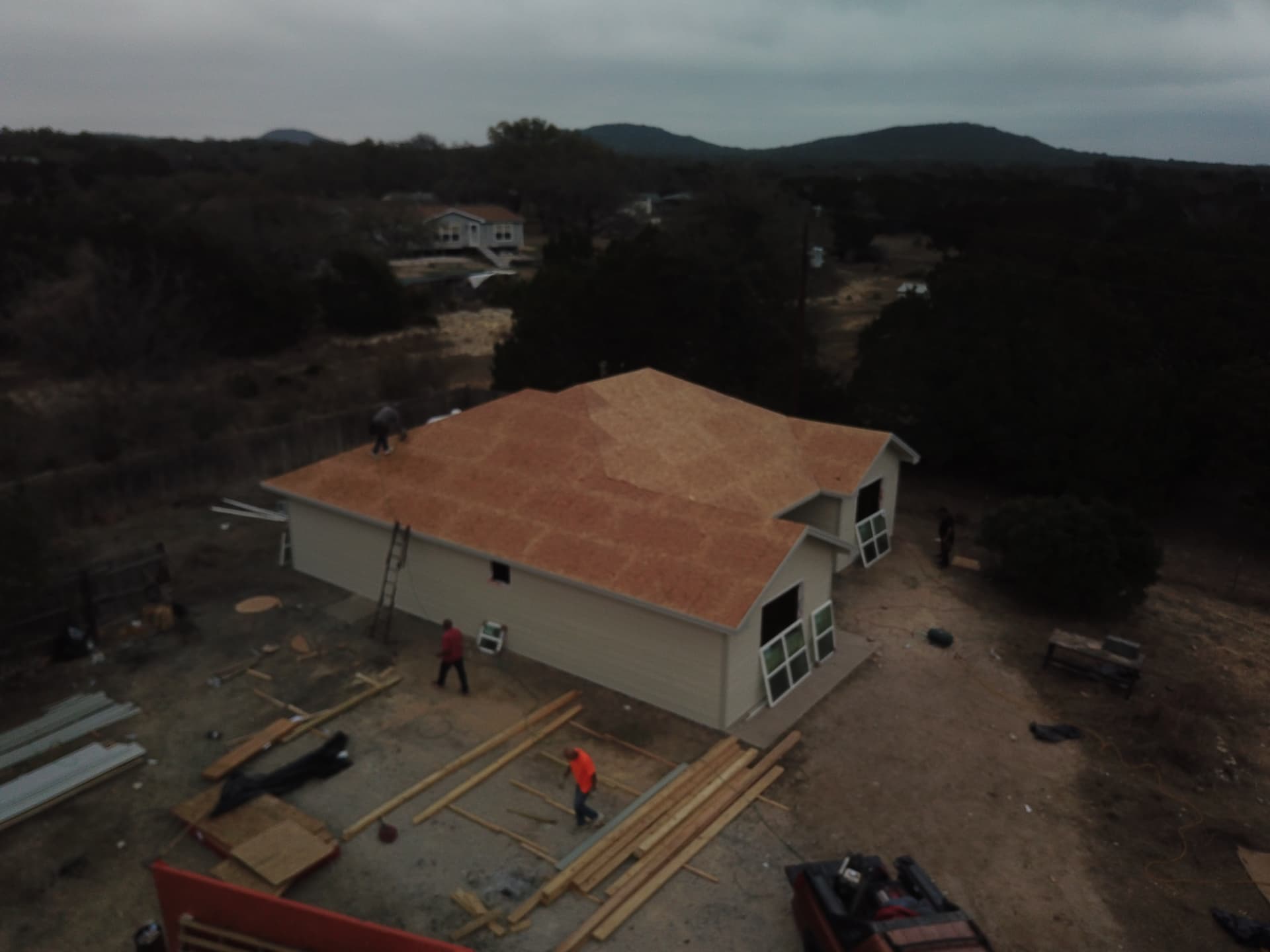Full Roof & Siding Build